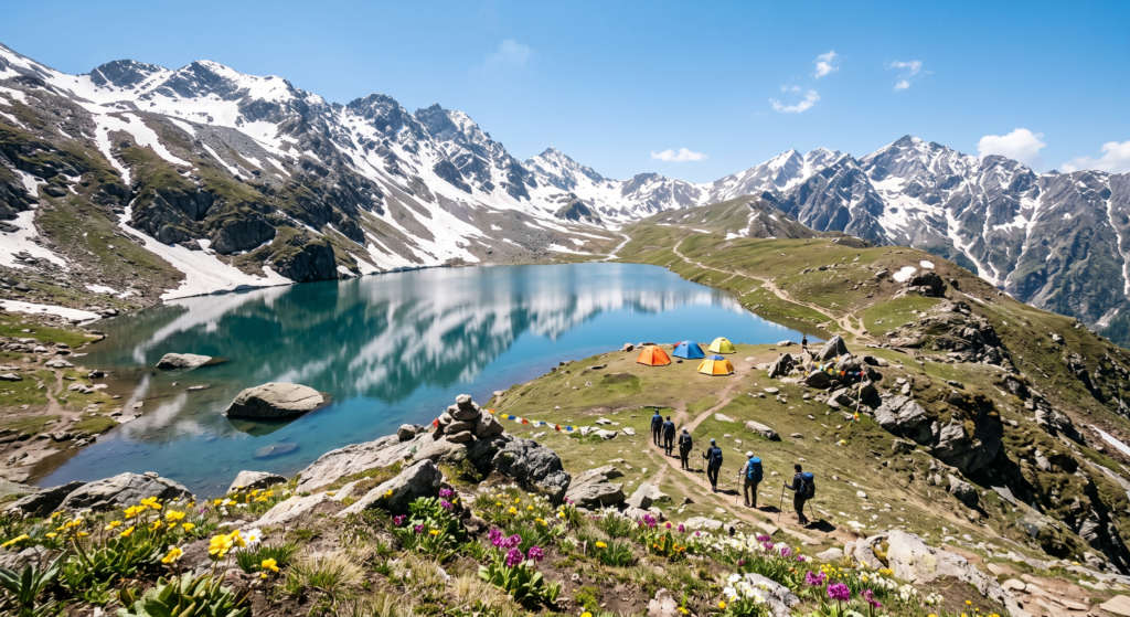 Lake treks in Himachal