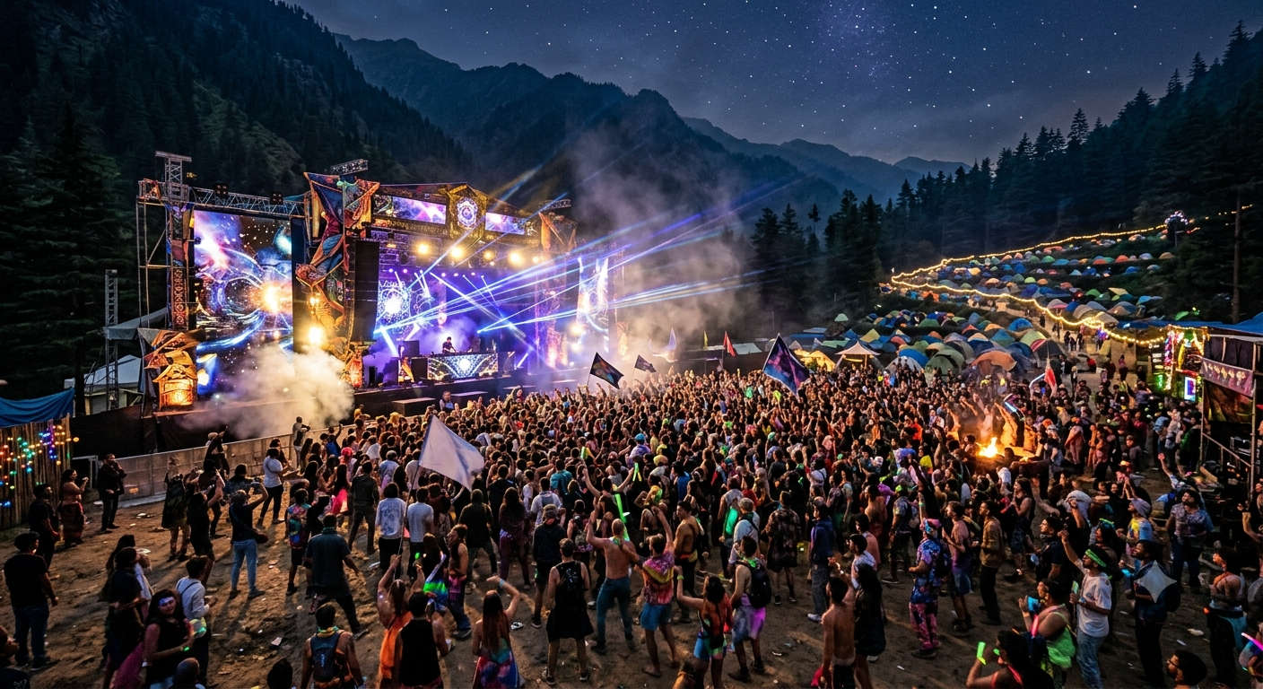 Multi-Day Festivals Cosmic Kasol and Parvati Shangri-La