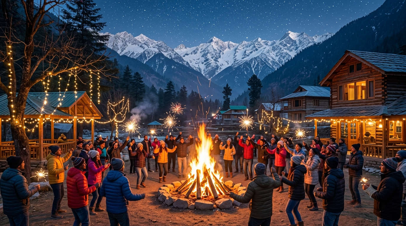 New Year in Kasol