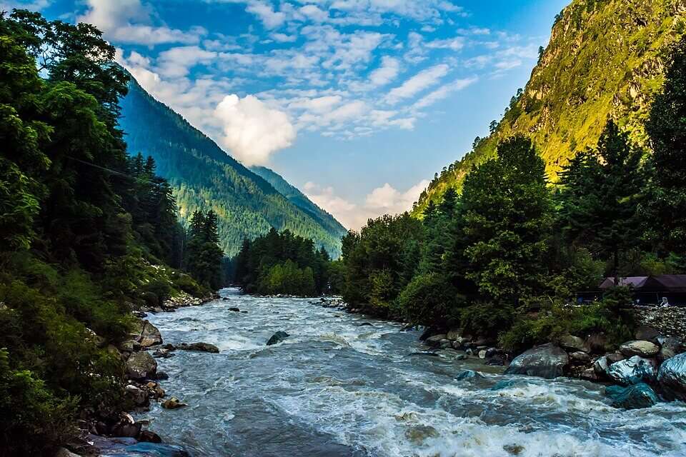 Parvati Valley river kasol