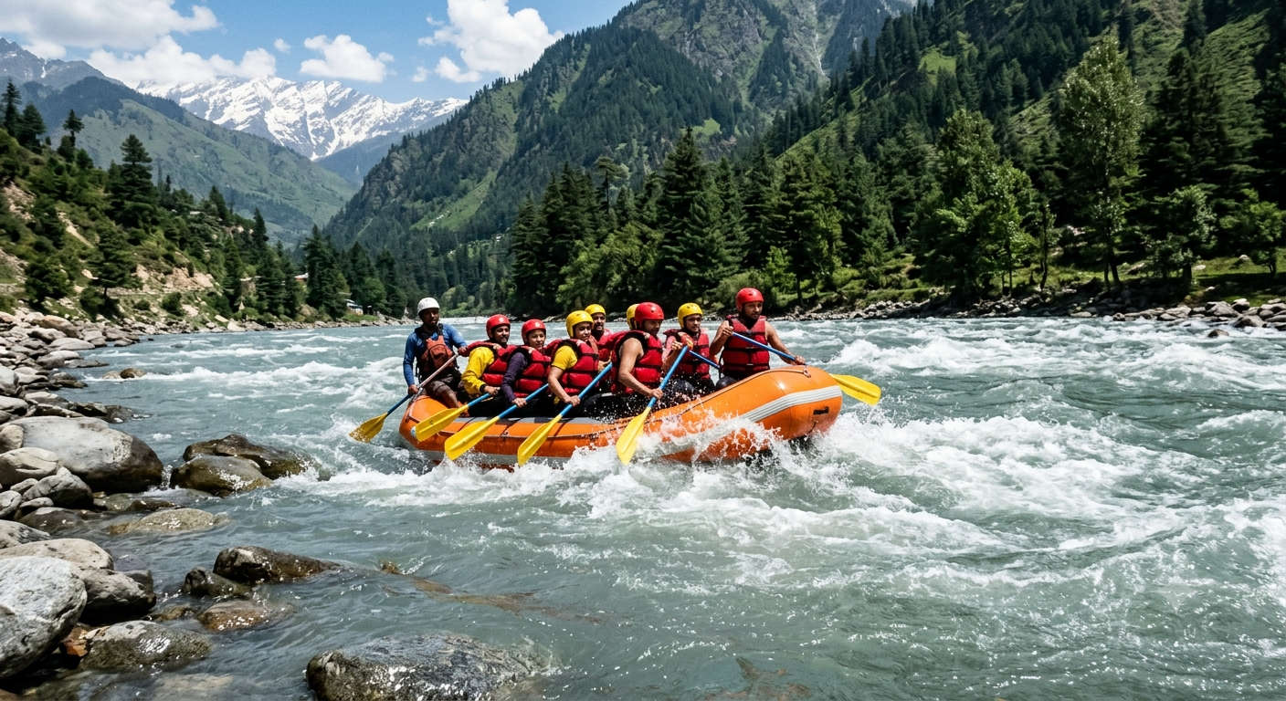 River Rafting In Himachal