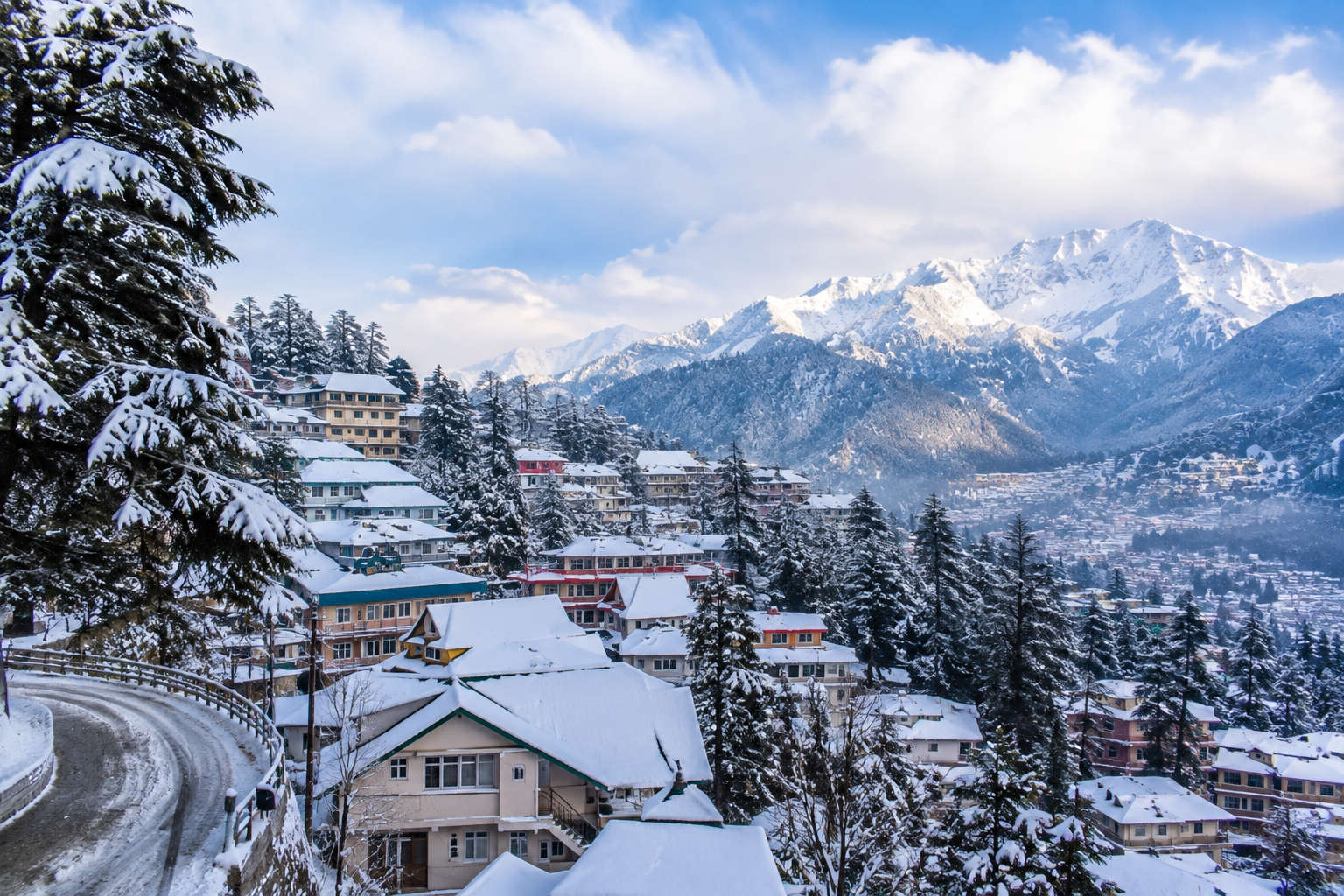 Shimla or Manali in January