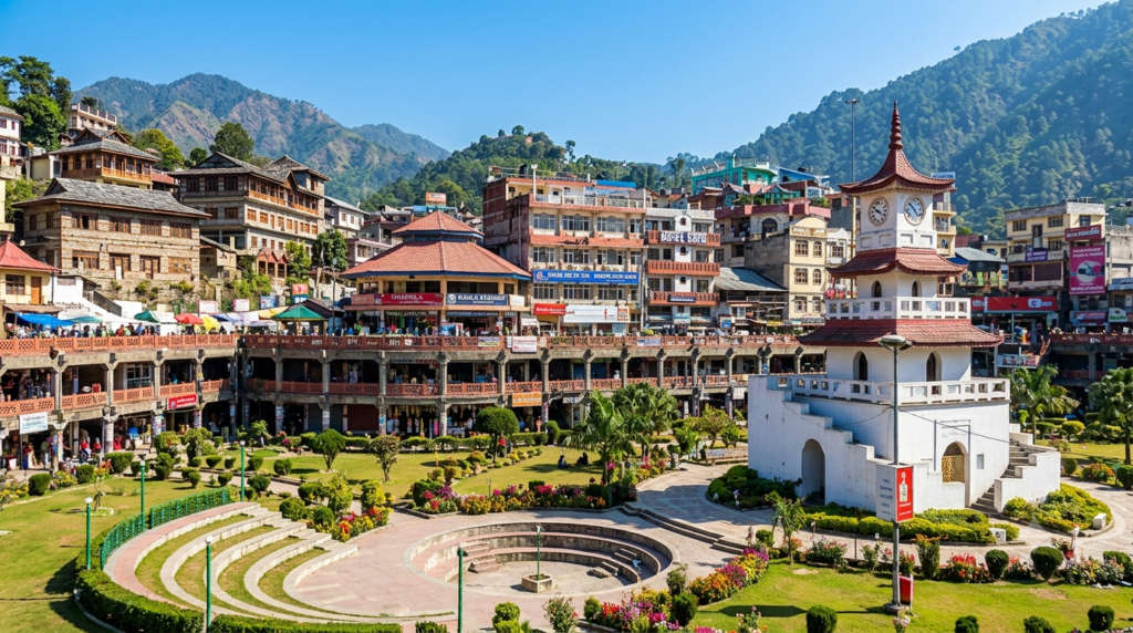 Walks, Bazaars and River Views in Mandi Town