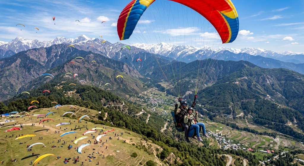 What paragliding in Bir Billing actually involves