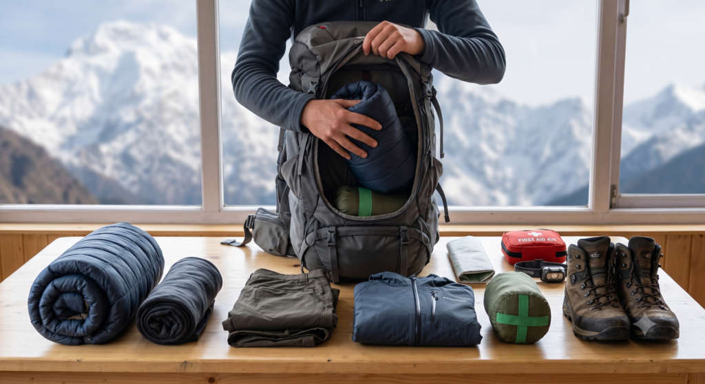 What to pack for a Himachal trek