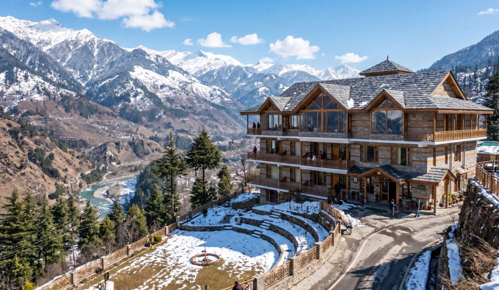 Where to stay and eat near Solang Valley