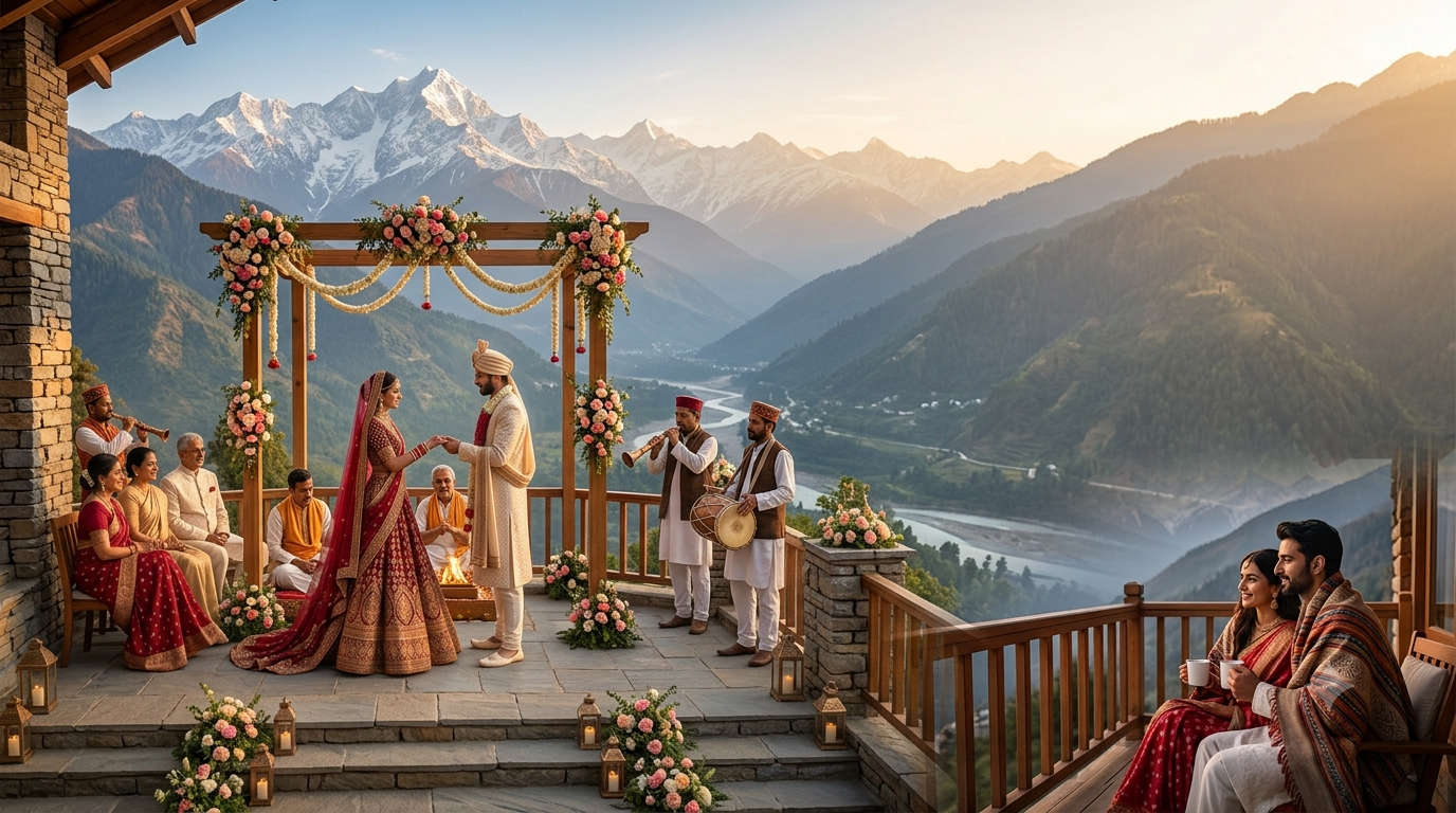 Why couples choose Himachal for a destination wedding