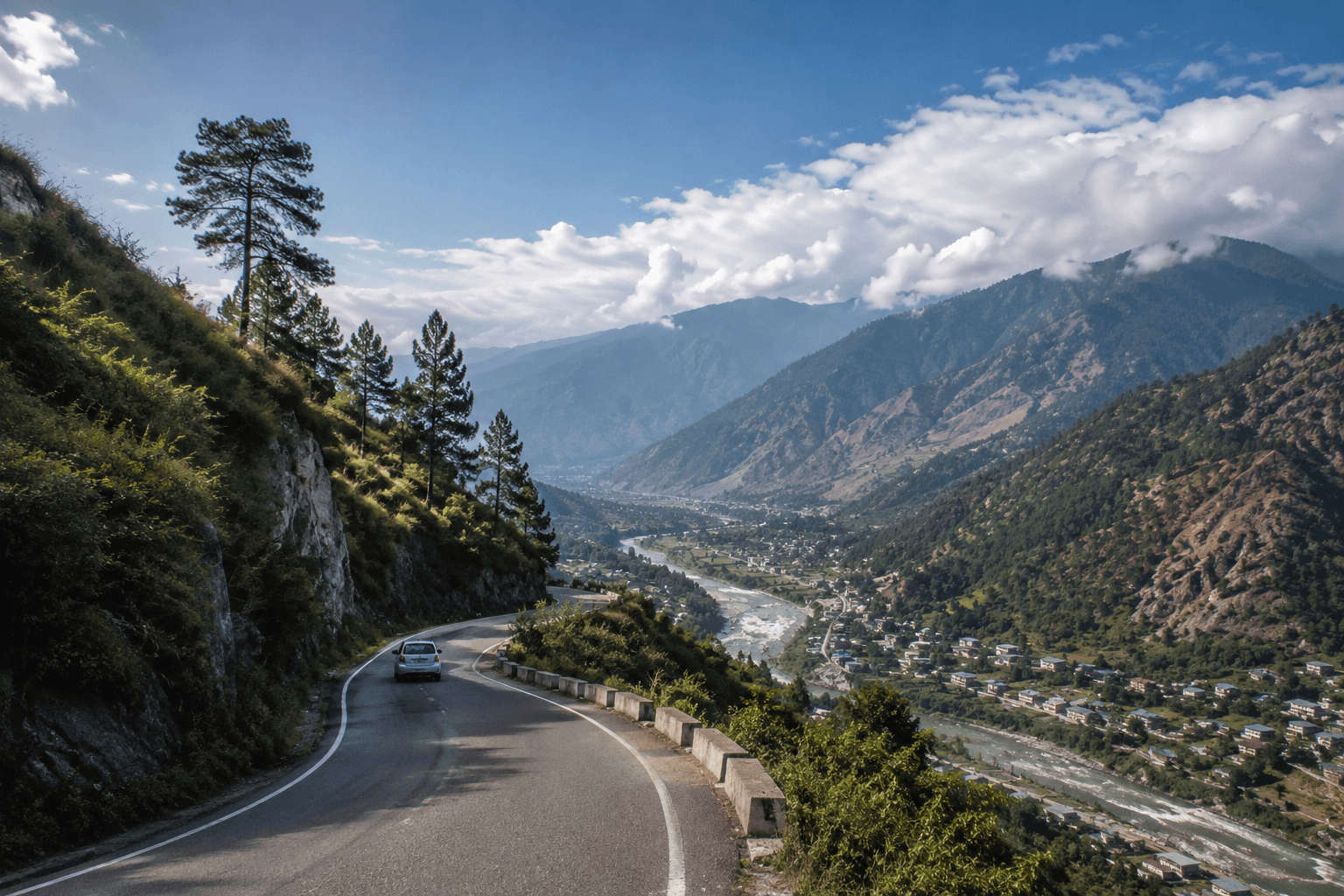 how to reach chamba