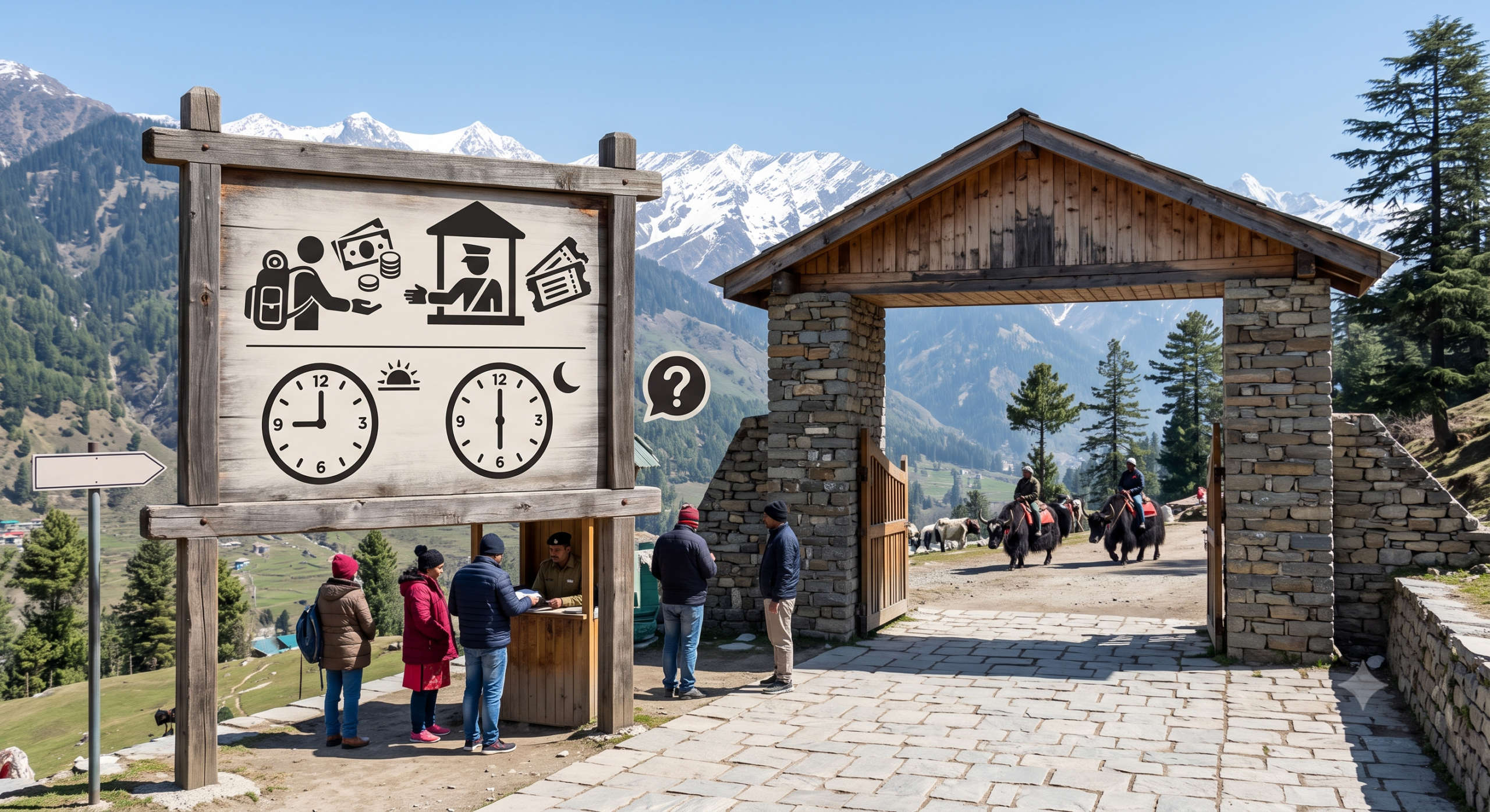 Kufri Entry Fees And Timings