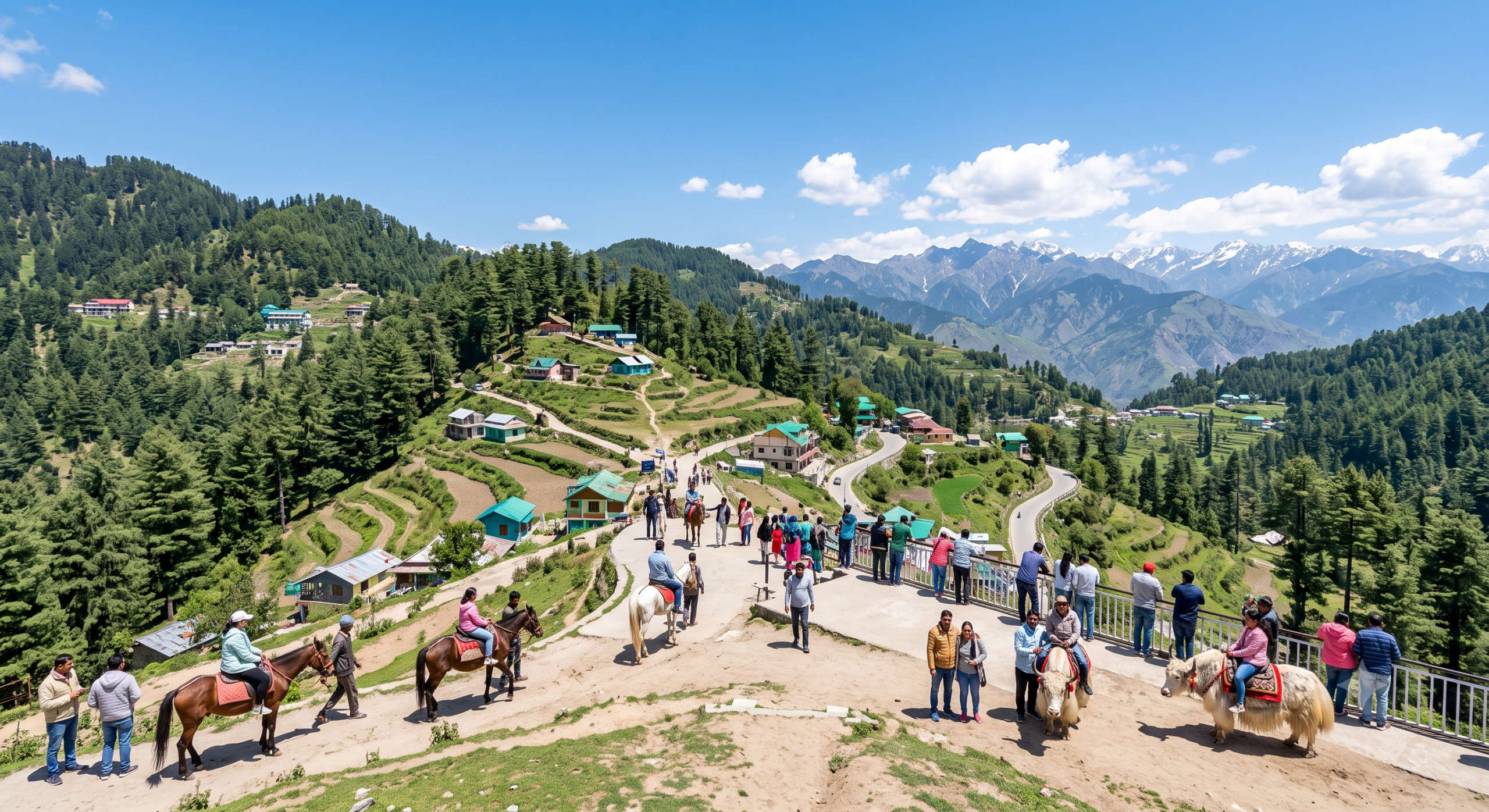Kufri In Summer At A Glance