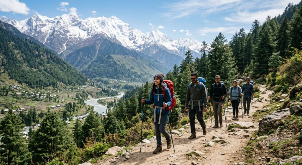 Manali trekking weather and best time to visit