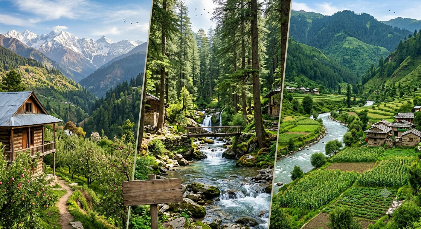 Shoja vs Jibhi vs Tirthan Valley Which One