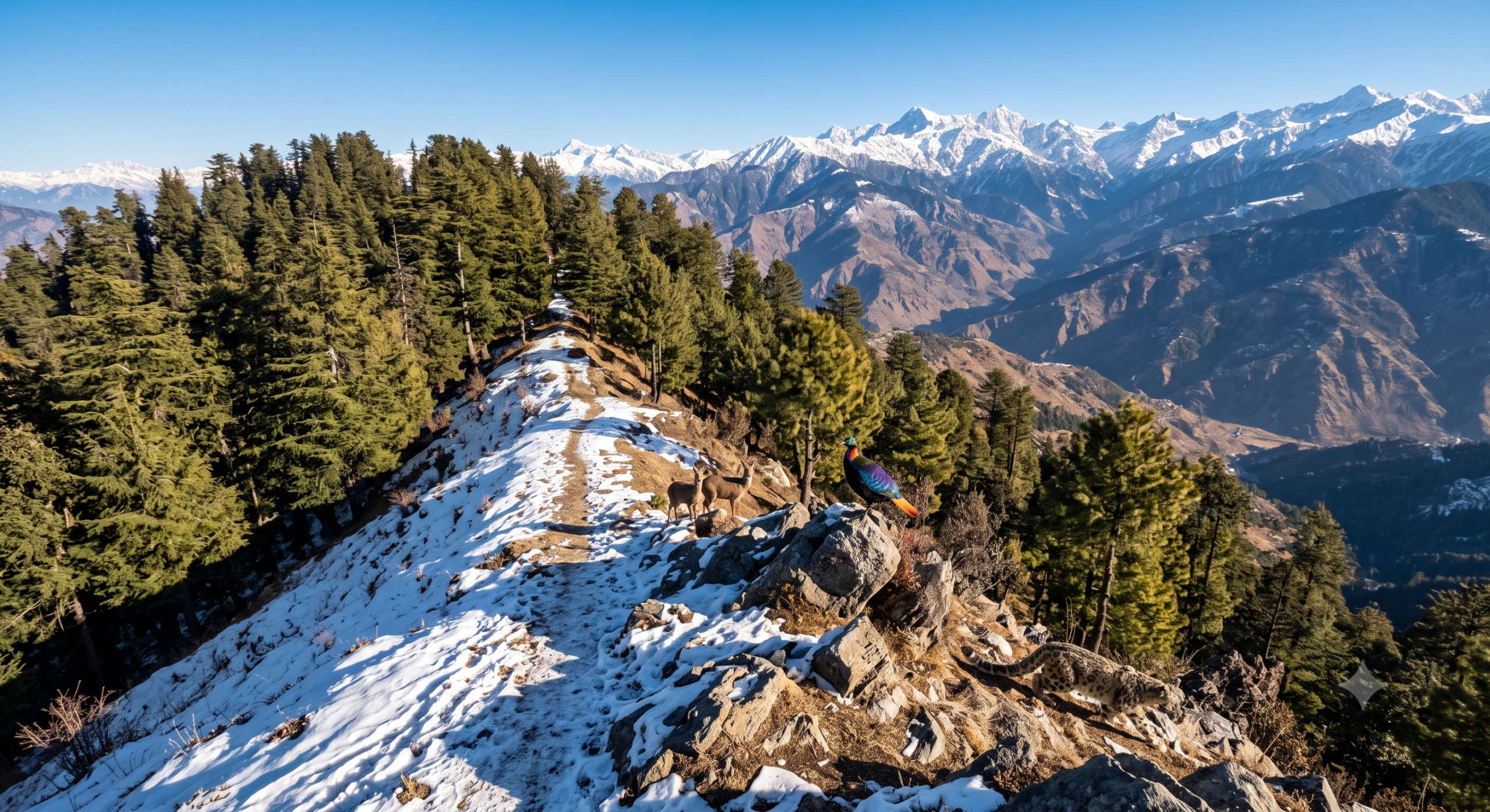 The ridge and the wildlife