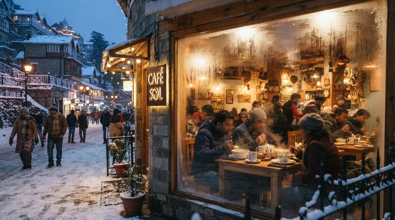 snowfall-in-shimla-warm-up-cafes-and-food